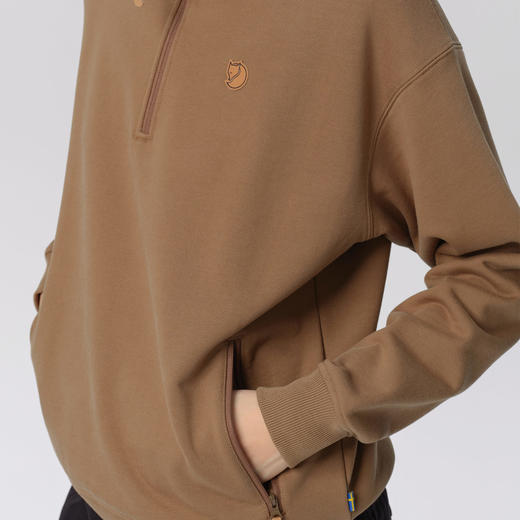 北极狐2024年新品保暖休闲套头卫衣女士亲肤长袖T恤04232212 商品图3