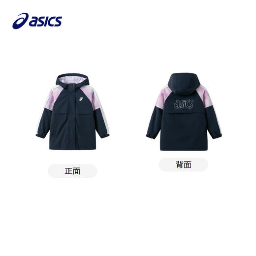 Asics/亚瑟士童装儿童棒球服夹克外套2024年秋冬新款美式飞行夹克 商品图4