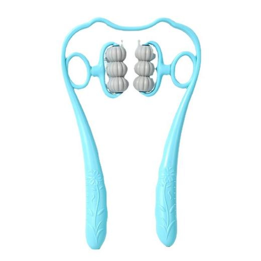 6轮手动颈椎按摩器夹脖子颈部劲夹器多功能肩颈仪腰椎揉捏2轮家用 商品图4