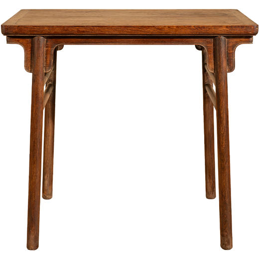 清 红木夹头榫刀牙板平头案 商品图5