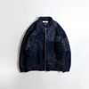 FDMTL PATCHWORK POCKET JACKET RINSE 刺子蓝染拼接棒球夹克外套 商品缩略图0