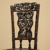 清 红木透雕仙鹤竹叶纹圆座靠背椅 商品缩略图1