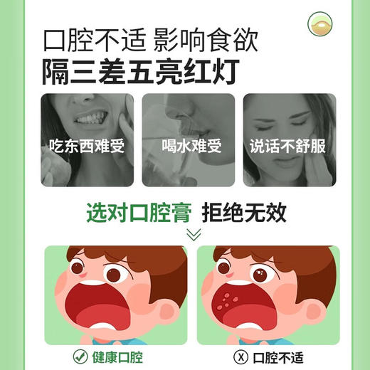 TRINOLONE戴挪伦泰国NIDA口腔膏5g/支 溃疡上火起泡口腔护理抑菌膏 商品图3