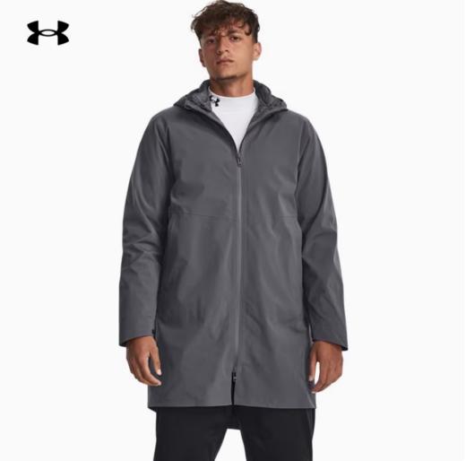 【2026新年冬装好礼】【商品热卖中，如无货将做自动退款】安德玛UA男子三合一中长款保暖羽绒服1364891-013 商品图0