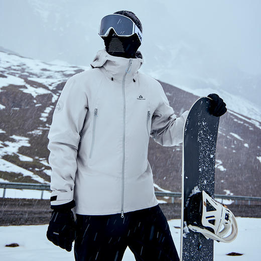【锦衣卫千户】拓路者冲锋衣全天候防暴雨硬壳3L压胶登山外套男 商品图3