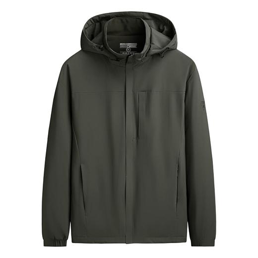 【可拆卸帽】【新款DSF】大依优型大码男装连帽薄棉棉衣夹克加肥加大休闲夹克胖子外套上衣 商品图7