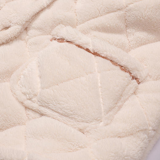 都市丽人睡衣夹棉系列长袖家居服法兰绒夹棉加厚女士夹棉套装LHT1P6 商品图6