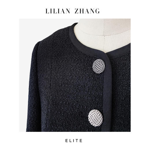 E-定制—“风格永存”—轻奢风—*小香风上衣外套（织带饰边）2405012 商品图1