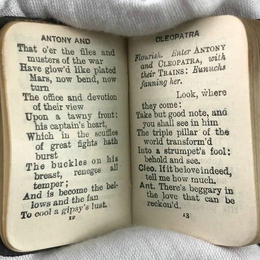 微型书！ 约20世纪早期 莎士比亚全集（全40卷） 配木质小书架 商品图5