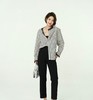 QG8587#红色纽扣条纹衬衫 商品缩略图0