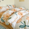 【YW】无忧购日系小清新100%全棉四季通用床品四件套YZ161019186（截单后7天发货) 商品缩略图3