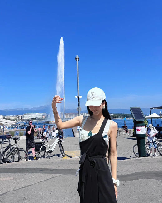 现货 THS 9.30-无 塞林家 字母刺绣凯旋门瘦脸神器 鸭舌棒球帽 5色 CN183 商品图1