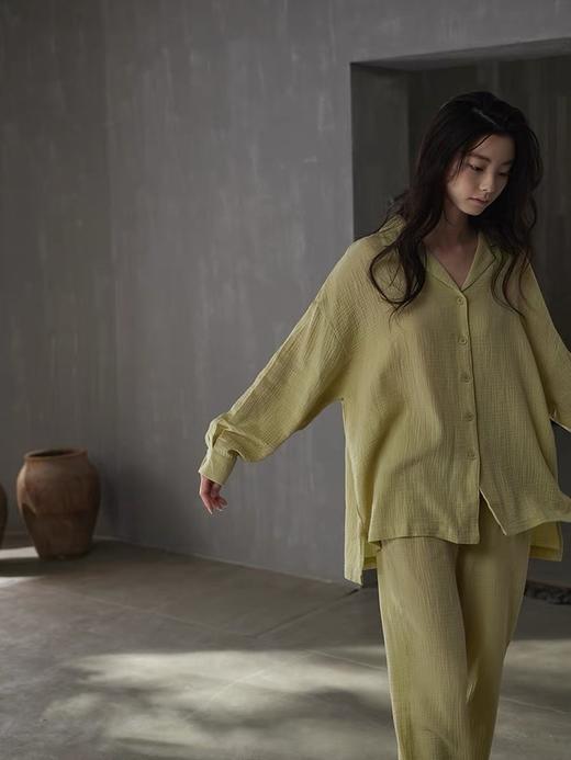 岚束叶落有声系列家居服 | 秋冬家居服，情侣款，高级感松弛感一把拿捏 商品图2