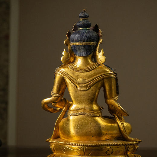 清 铜鎏金佛像 商品图3