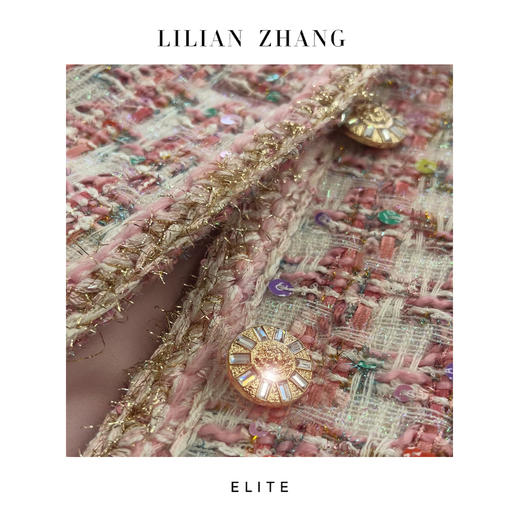 E系列-定制—“时尚轮回”——爱有共鸣——千金风嵌边小香外套  2405009 商品图1