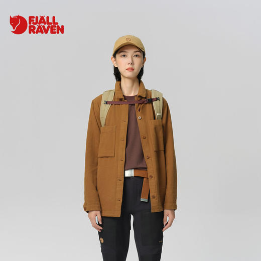 北极狐 女士户外衬衫外套 2024秋冬新款 法兰绒保暖衬衣86986 商品图0