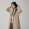 Fjallraven/北极狐 户外连帽风衣外套 女士中长款防风夹克 87029 商品缩略图4