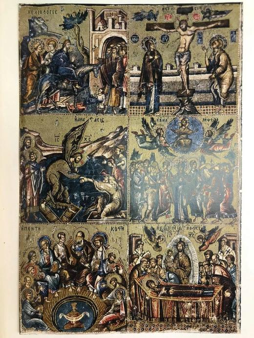 拜占庭艺术 44幅彩色196幅黑白插图 精装大16开 商品图10