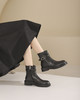 westory2024年秋冬新款优雅风平底粗跟百搭短靴切尔西S24DS84761 商品缩略图4
