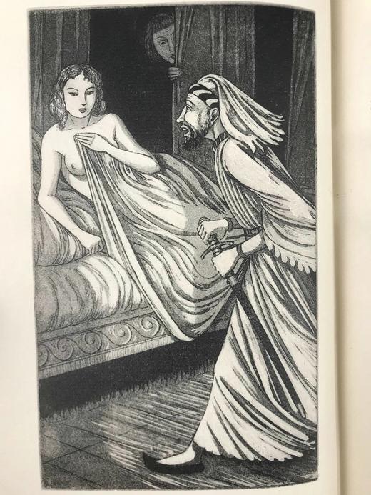 1955-1960年 薄伽丘《十日谈》（全2卷） 莱特10幅插图 精装18开 商品图6