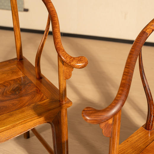 二十世纪 黄花梨圈椅（一对） 商品图4