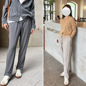 25特价🍂2409426    珠链系绳长裤 休闲裤