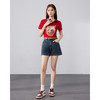 IEF/爱依服女装夏季韩版时尚简约设计时尚百搭牛仔短裤N0244- 商品缩略图2