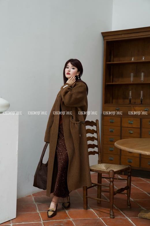 【门店同款】ENJOY冬季自由意志亮片拼纱半裙 159458241 商品图1