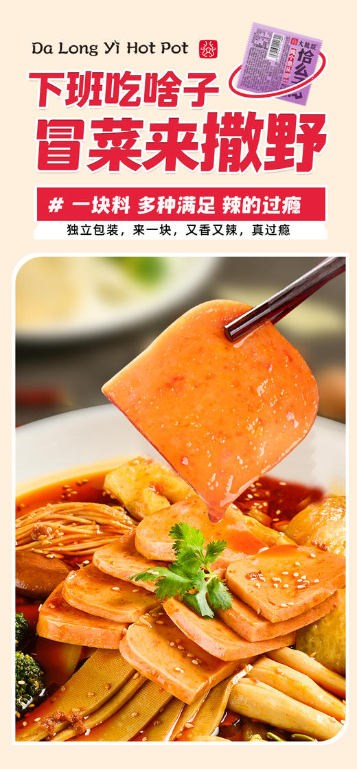 大龙燚多用途小方块火锅底料50g*10 商品图9