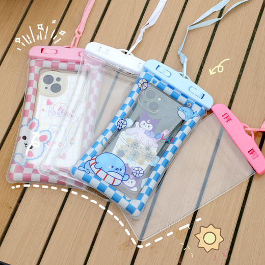 「拍1发2！9.9到手2个」手机防水袋可触屏防水袋 手机可触屏保护套户外游泳漂流数码配件专用密封袋 商品图3