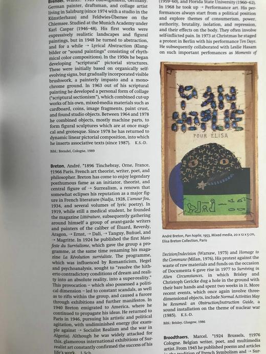 二十世纪艺术与艺术家辞典 501幅彩色插图 精装16开 商品图11