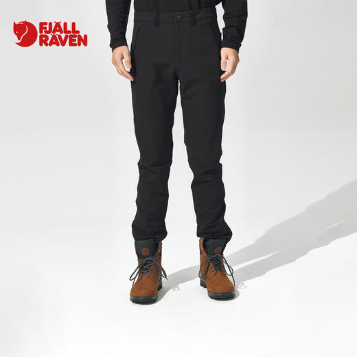 北极狐 男士户外弹力长裤 2024冬季 加绒徒步露营弹力裤 12200191 商品图0