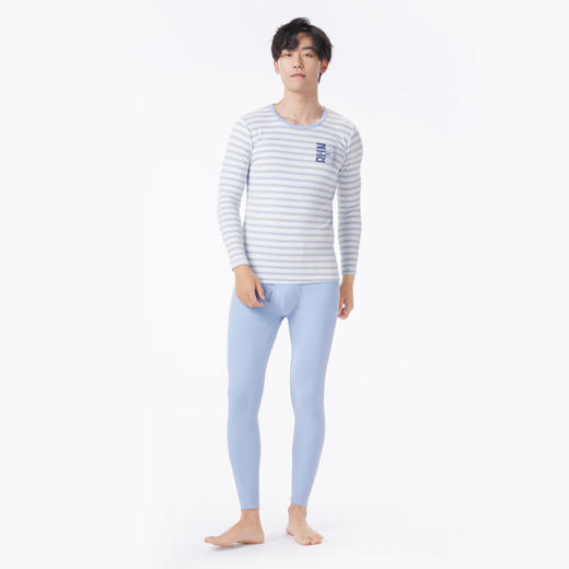 都市丽人都市锋尚保暖衣舒暖套装舒绒条中厚男士保暖衣棉质套装FWT1B7 商品图1