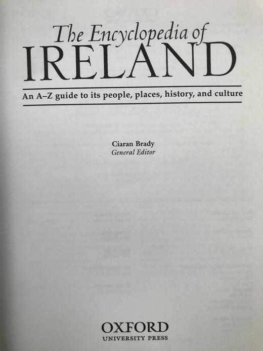 爱尔兰百科全书 数百幅插图 精装16开 商品图3