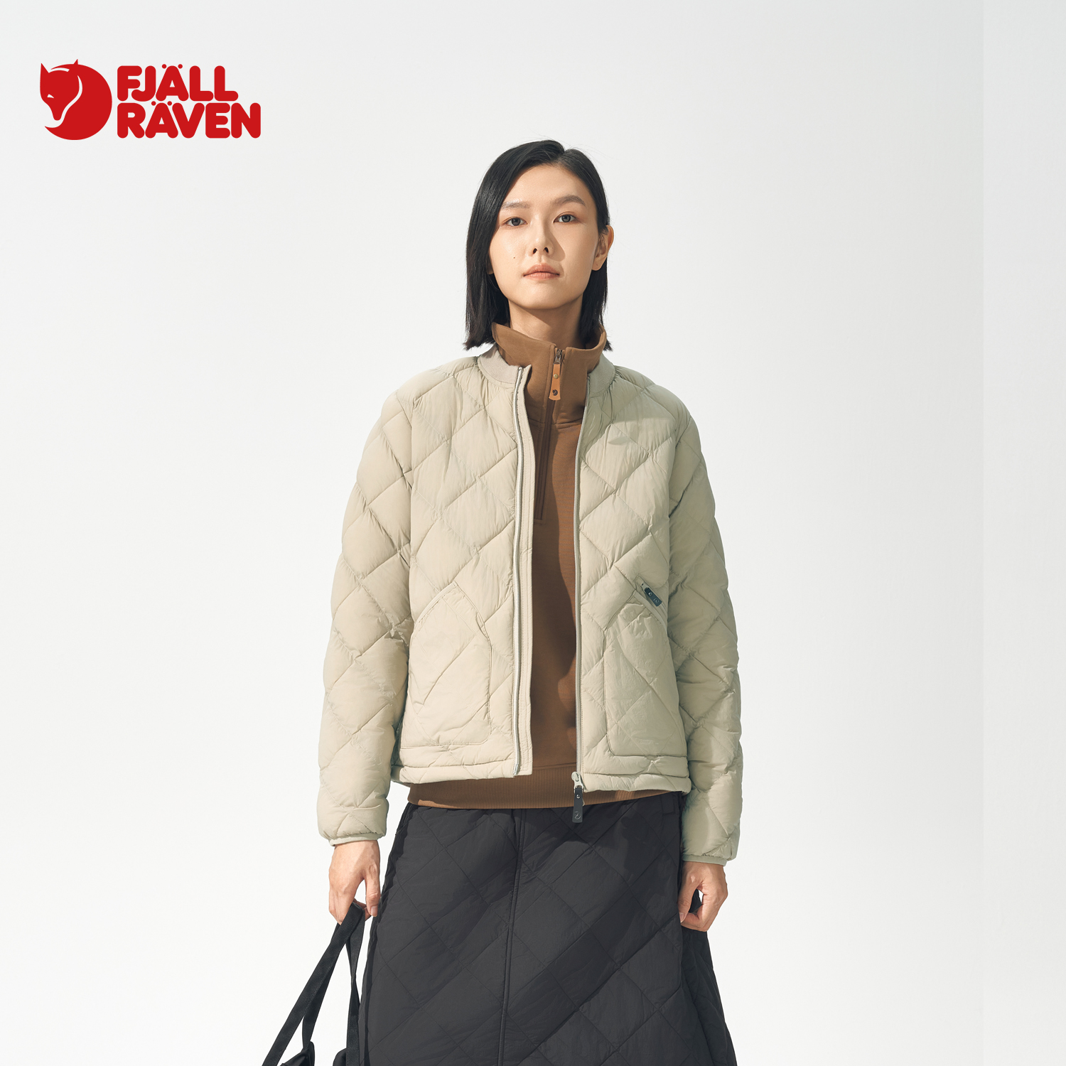 北极狐 女士保暖棉服外套 2024秋冬 轻型户外棉夹克 08242206