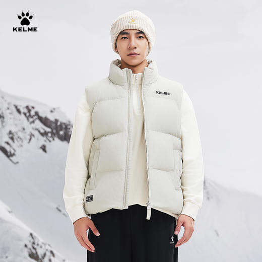 卡尔美新款男士男式塞棉马甲 商品图3