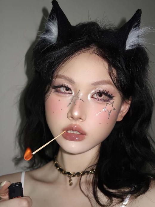 Annieone 月抛 闪电砂糖  直径14.2mm 着色13.6mm  商品图7