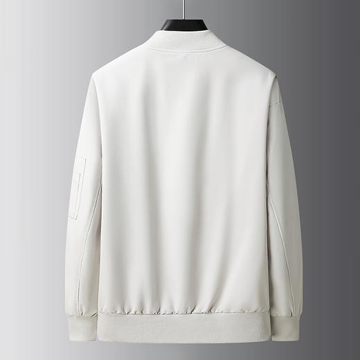 【特大码】【新款DJR】大依优型大码棒球领夹克加肥加大休闲胖子宽松外套上衣男装潮流 商品图3