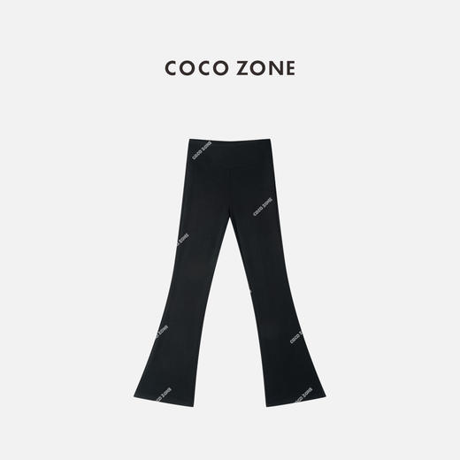 COCO ZONE 时尚女士显瘦微喇裤简约百搭休闲裤CC2C2110 商品图1