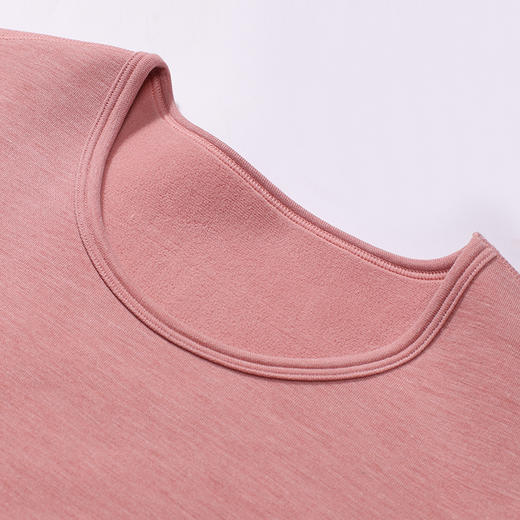 都市丽人保暖衣强暖套装天丝德绒复合绒厚女士保暖衣套装LWT9A2 商品图5