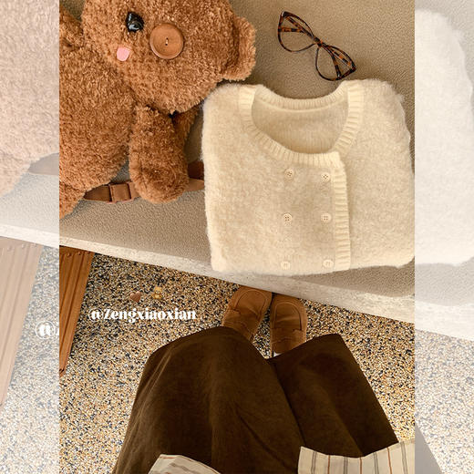 <曾小咸推荐>现货秒杀 ！微信超特价！百搭针织马甲背心 日常169.99 立减80 秒杀89.99！！ 商品图1