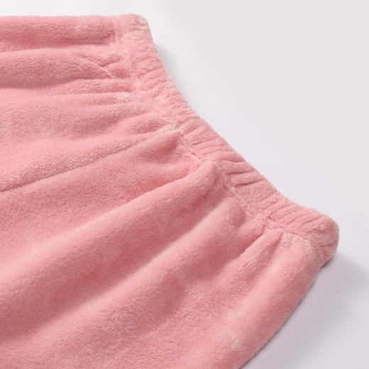 都市丽人睡衣会员精选长袖家居服法兰绒厚女士法兰绒套装LHT0D2 商品图3