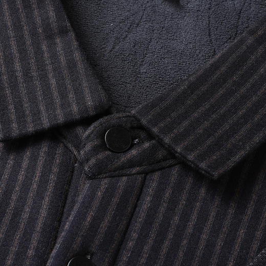 【加绒】【新款DWP】大依优型大码假两件长袖T恤衬衫领卫衣男装加肥加大体恤大号上衣胖子商务休闲 商品图7