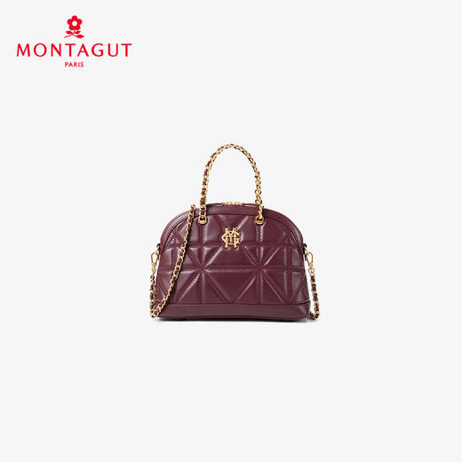 法国梦特娇时尚手提单肩斜挎贝壳女包 商品图4