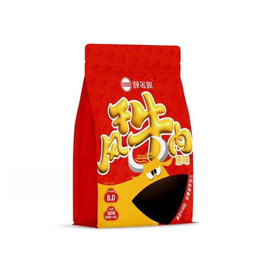 额尔敦 牛肉粒牛肉干500g 商品图0