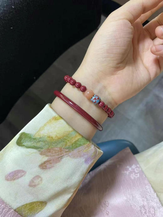 价格打下来了✌59元福利秒杀🉐【明星同款🛑紫金砂手串】90%含量接受检测！真正的天然朱砂 源头工厂  开具证书！诸事顺遂🔥质感与颜值并存❗️巨巨巨巨巨美呀😍 商品图8