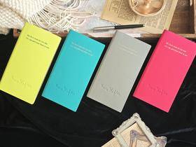 【会员积分兑换】卡夫卡彩色系皮面笔记本