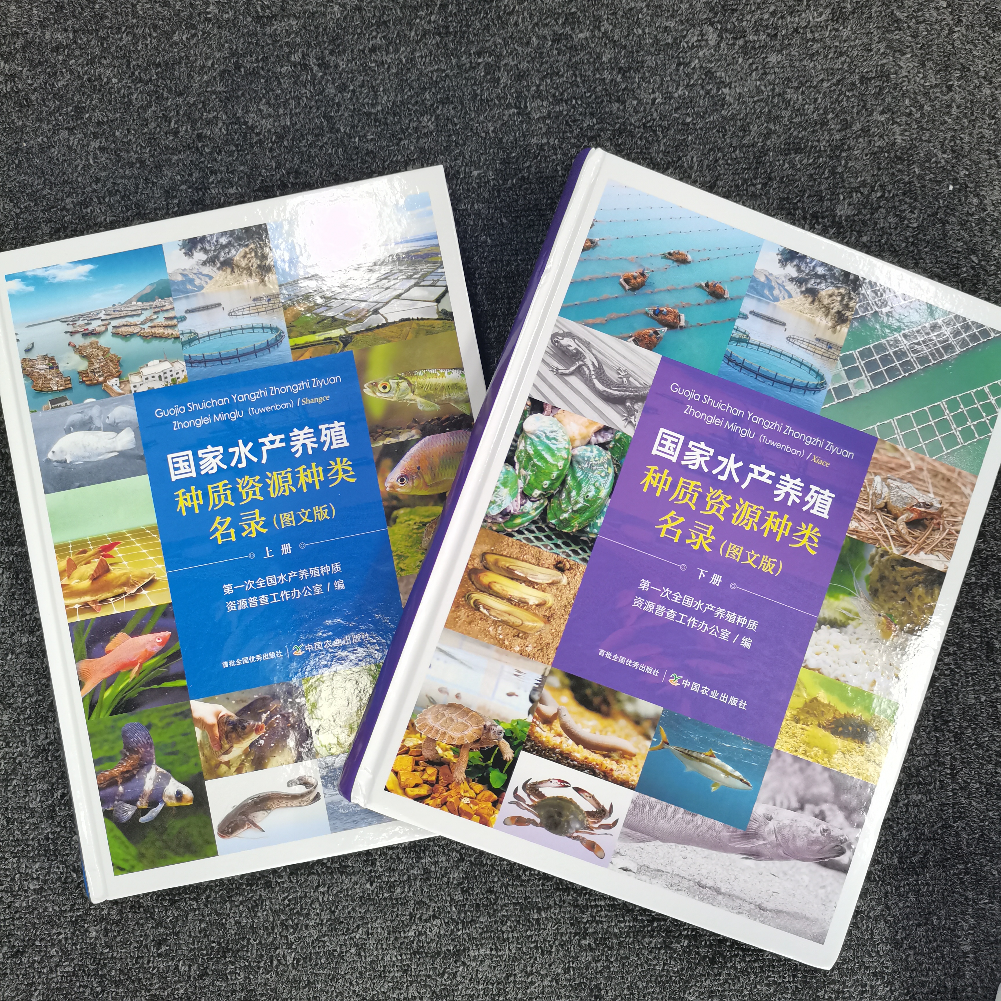 【预售中】国家水产养殖种质资源种类名录 图文版 （上下册）