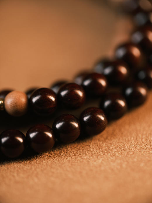 炁体源流串 紫檀配老山檀【器悟雅玩】 商品图2