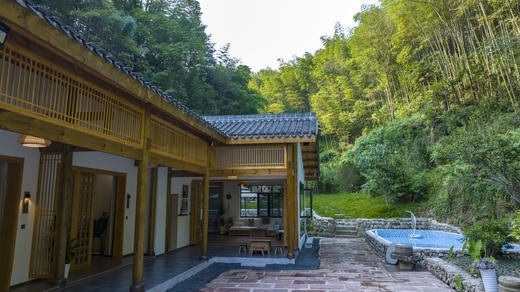 【彭州#291号院】4房温泉私汤/泳池小院，竹林院子、KTV、地暖、草坪、近鱼凫湿地、海窝子古镇、通济花海，临溪靠山，开启童话自然之旅gl 商品图5